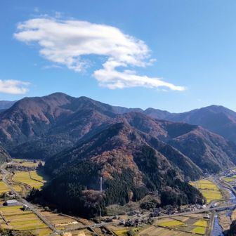 天守跡からの眺め、その2。