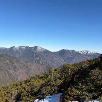 右から2番目甲武信岳