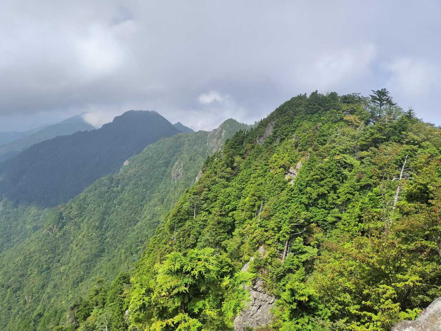 赤石山系のお山たち