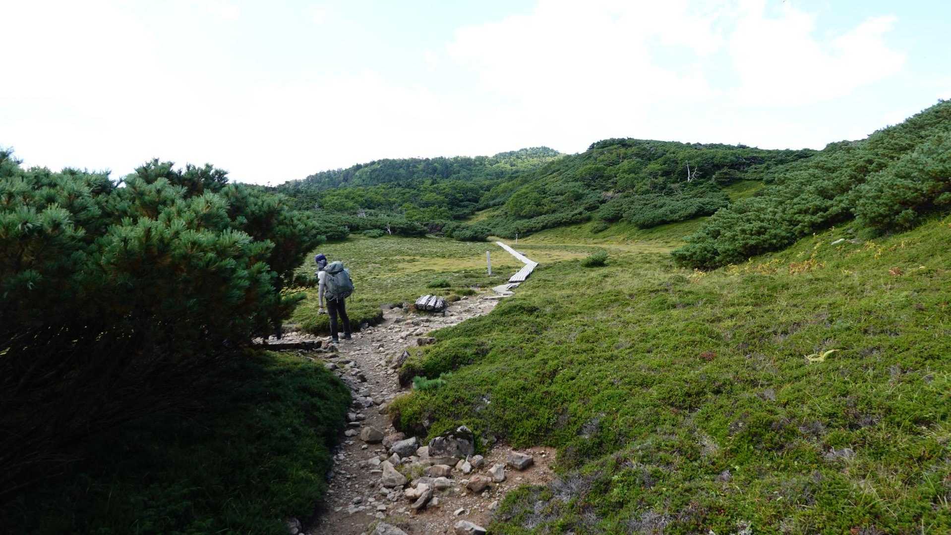 いきなりイガルガ岳分岐