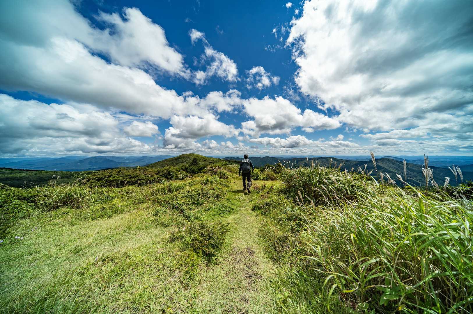 岩樋山を下って