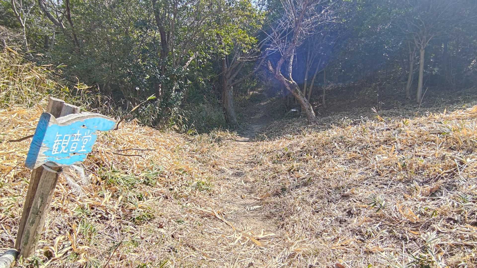 別ルートを通って、観音堂へ戻ります。