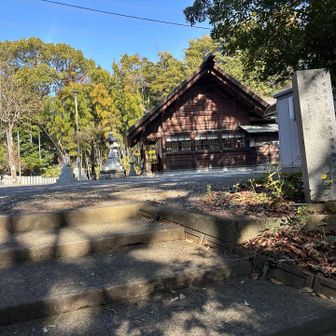 香月山 天満神社
社務所付近が山頂だった