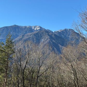 奥には、なんと鳳凰三山が！
知らなかったのでびっくりしました🫢
こんなに見えるなんて