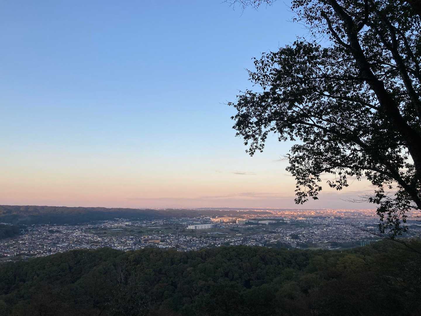 すっかり夕方