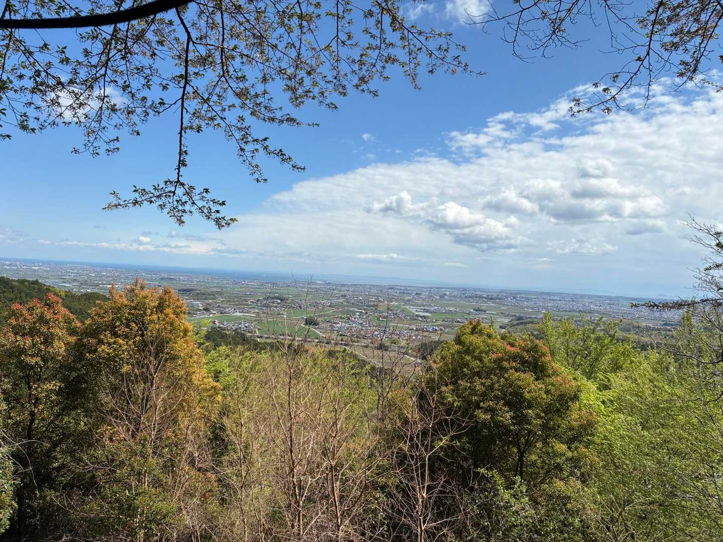 東屋からの景色