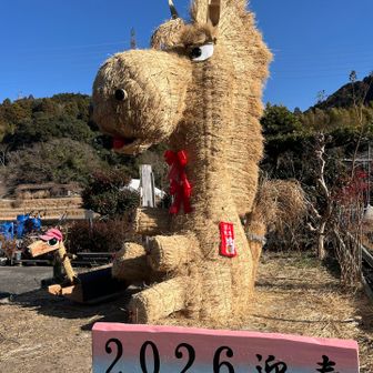 🅿️横のラストオブジェ③今年も干支オブジェ巡り出来て大満足✨