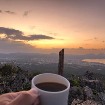 ☀️を待ちながら☕️