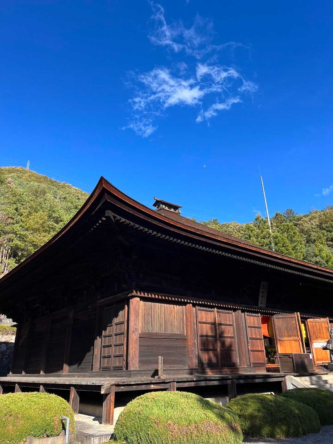 大善寺薬師堂。名刹です。拝観の価値ありました。