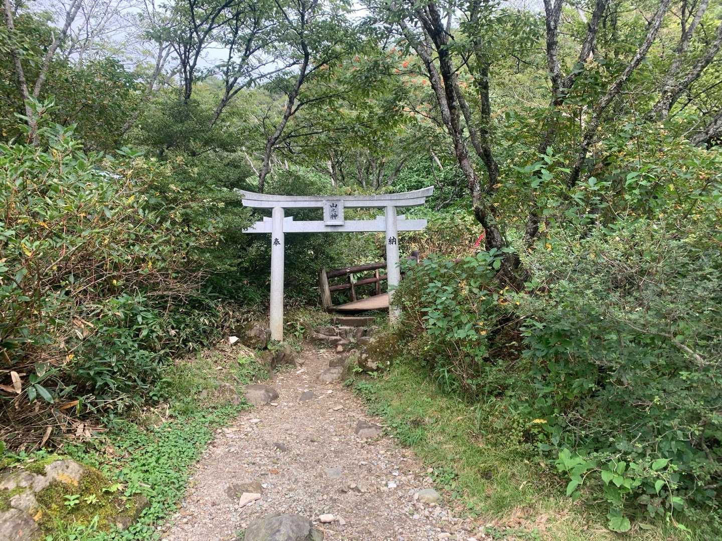 峠の茶屋登山口-茶臼岳-ひょうたん池-隠居倉-熊見曽根-1 周回コースの写真