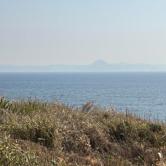 前方は房総半島