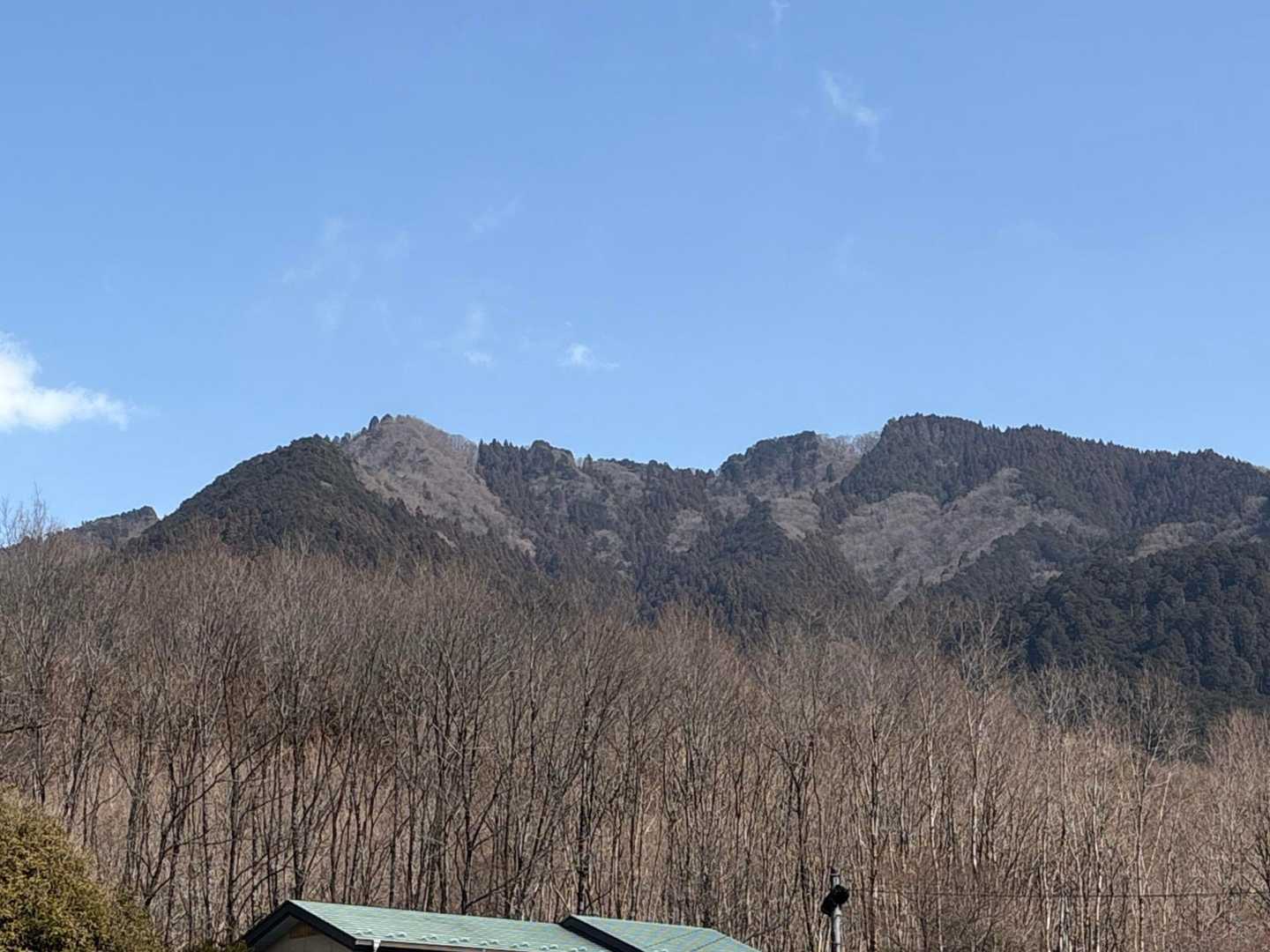 車道からお天気山