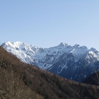 ヤッホー！😆
奥穂から釣り尾根、前穂