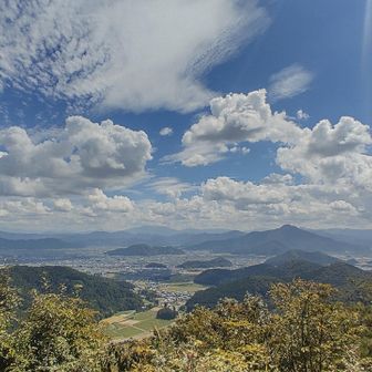 またまた展望台より　グループさんとすれ違う