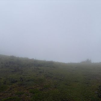 御在鎌見えず🌫️
御在所行っててもこうだったかな