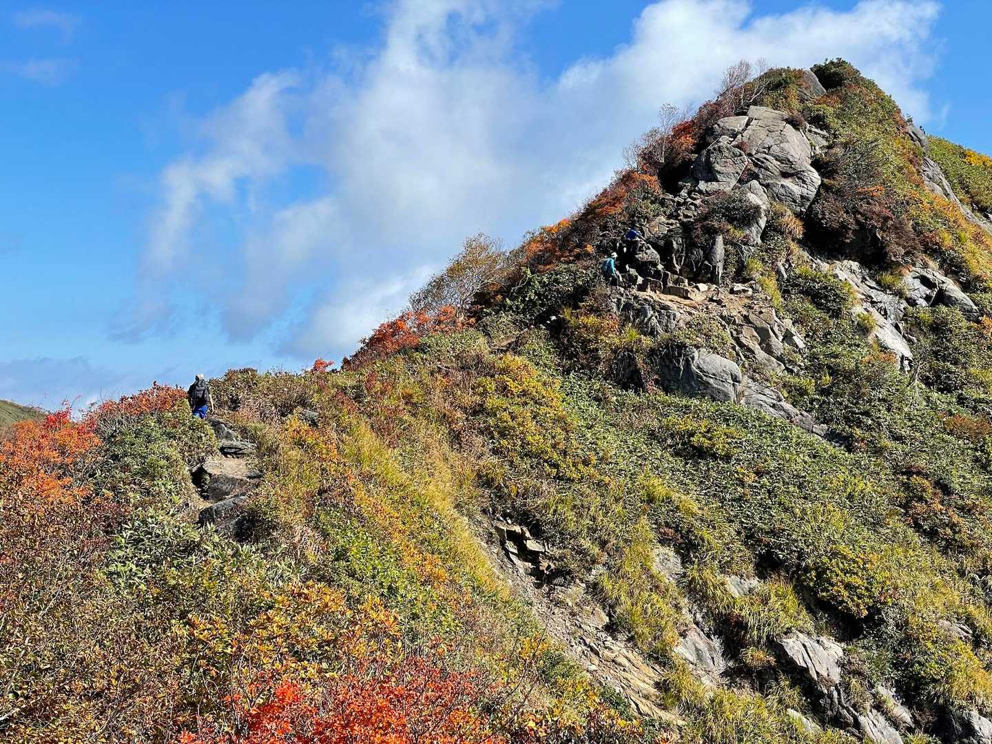 白毛門 往復コース | 谷川岳の圧倒的絶壁を真正面に望む、心震わす絶景テラスへの写真