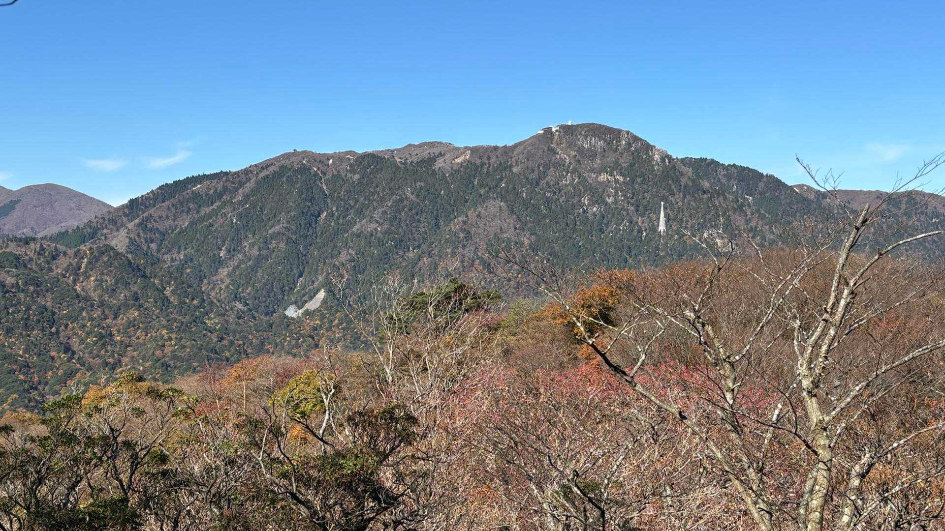 御在所岳も見える！