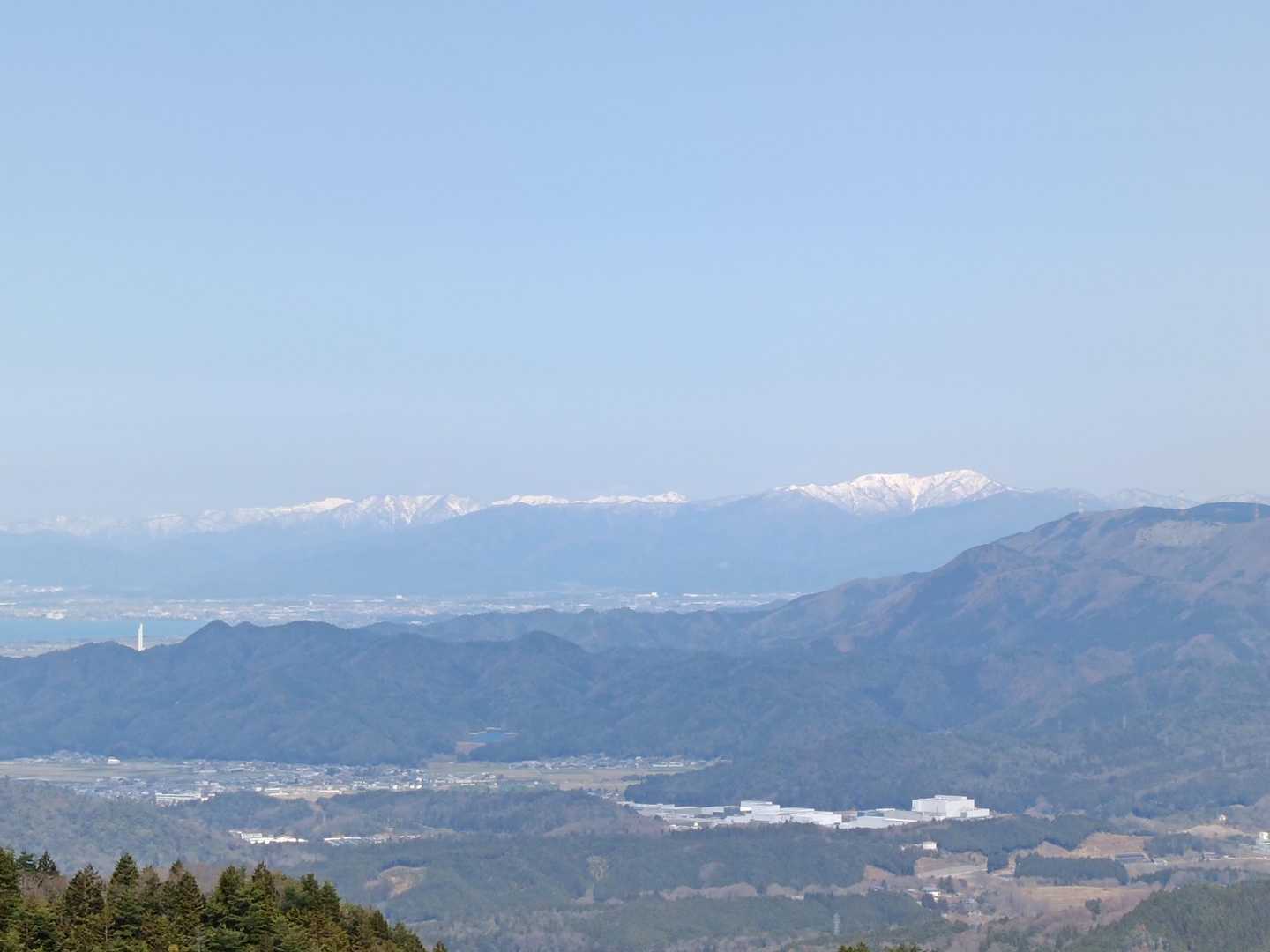 横山岳、金糞岳