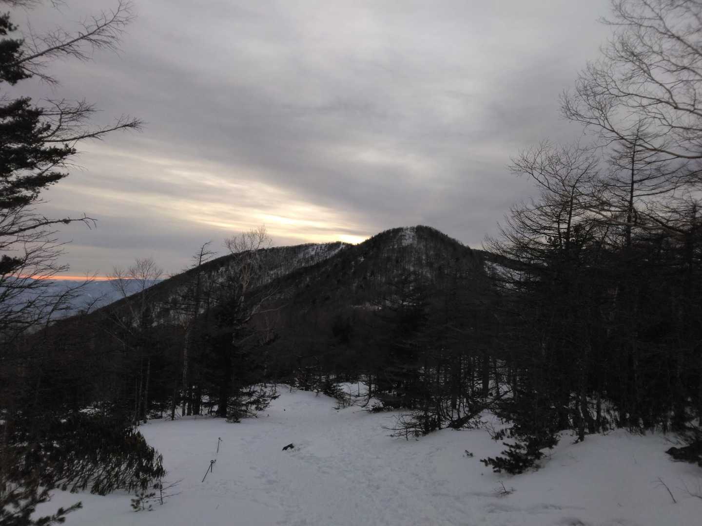 先日登った高峰山