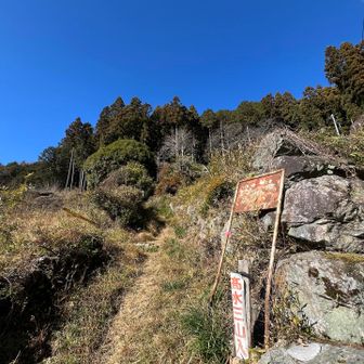 澤井の登山口まで下りて来ました