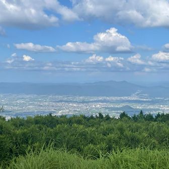 今日は奈良側も良く見える