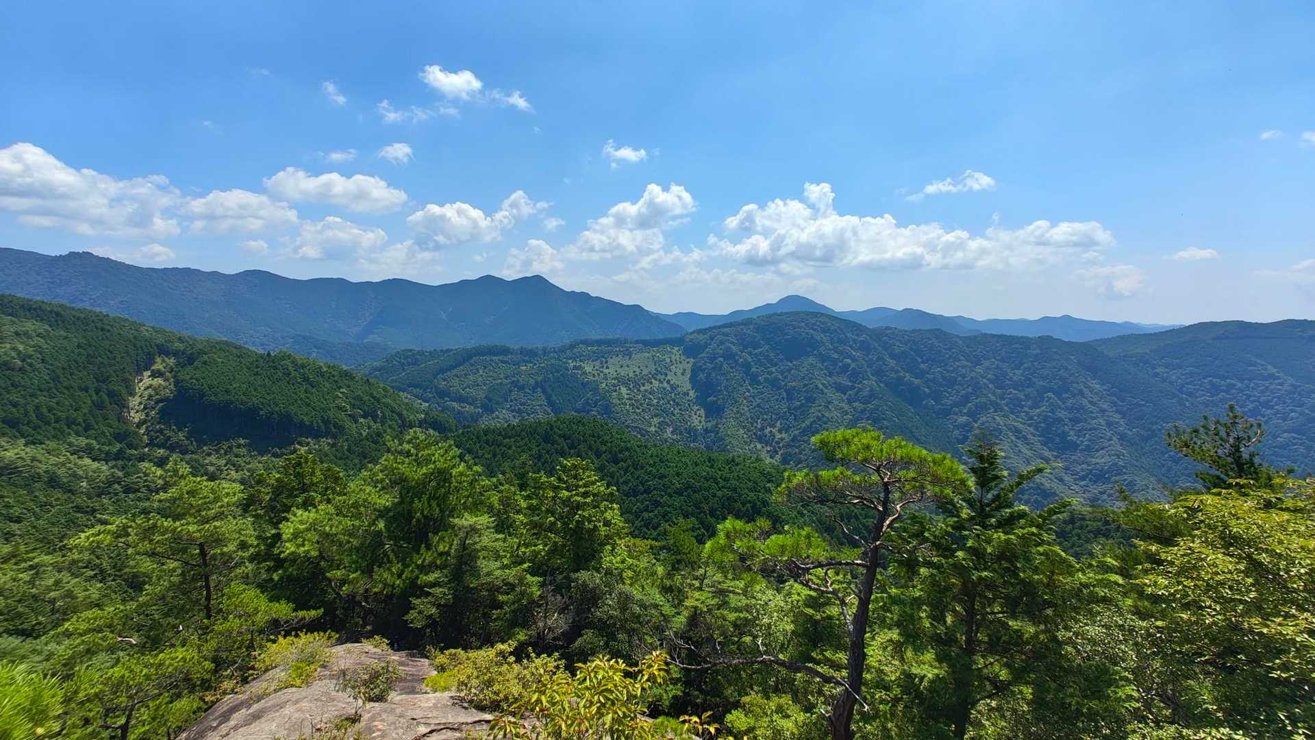 大岩からの展望