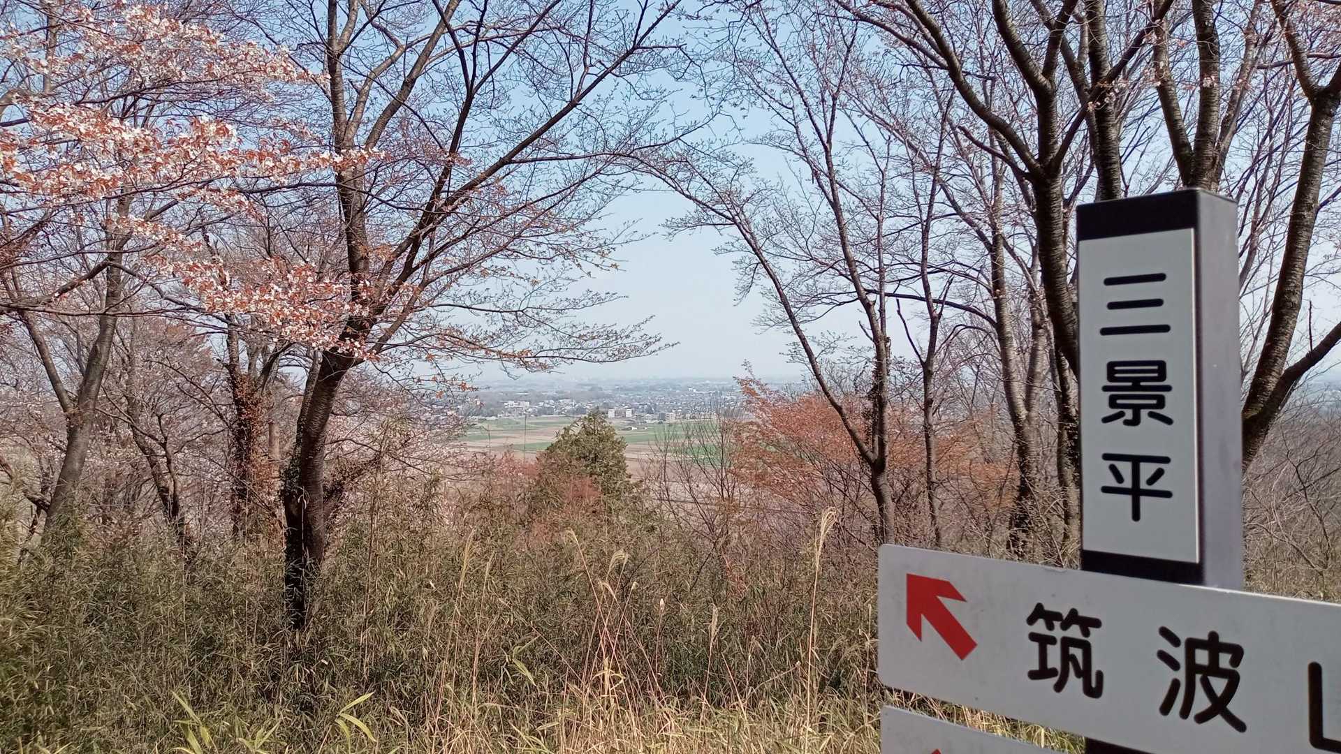 続く三景平からの景色は僅かですが