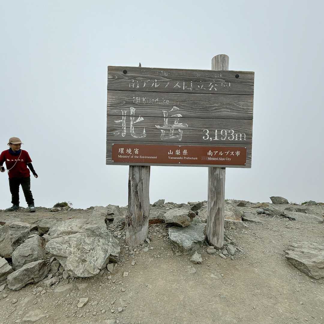 北岳にきただけ☆日帰り登山 / えりっぽの登山データ | YAMAP / ヤマップ