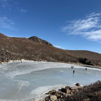 奥の方は溶けてます