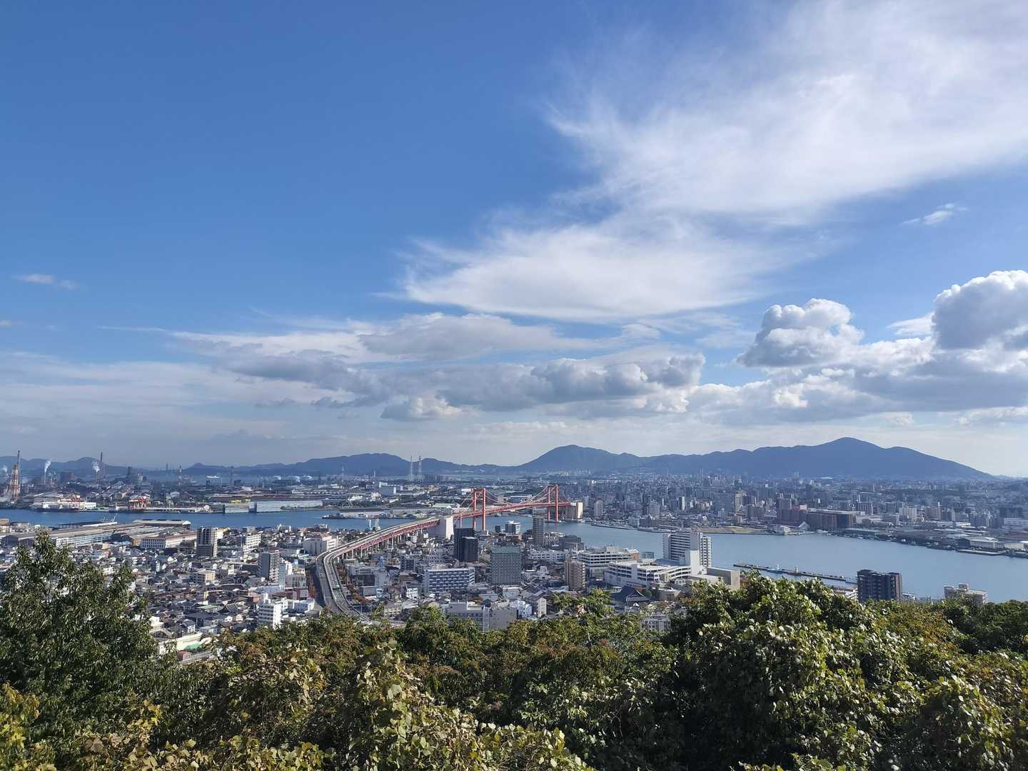 若戸大橋＆企救山地