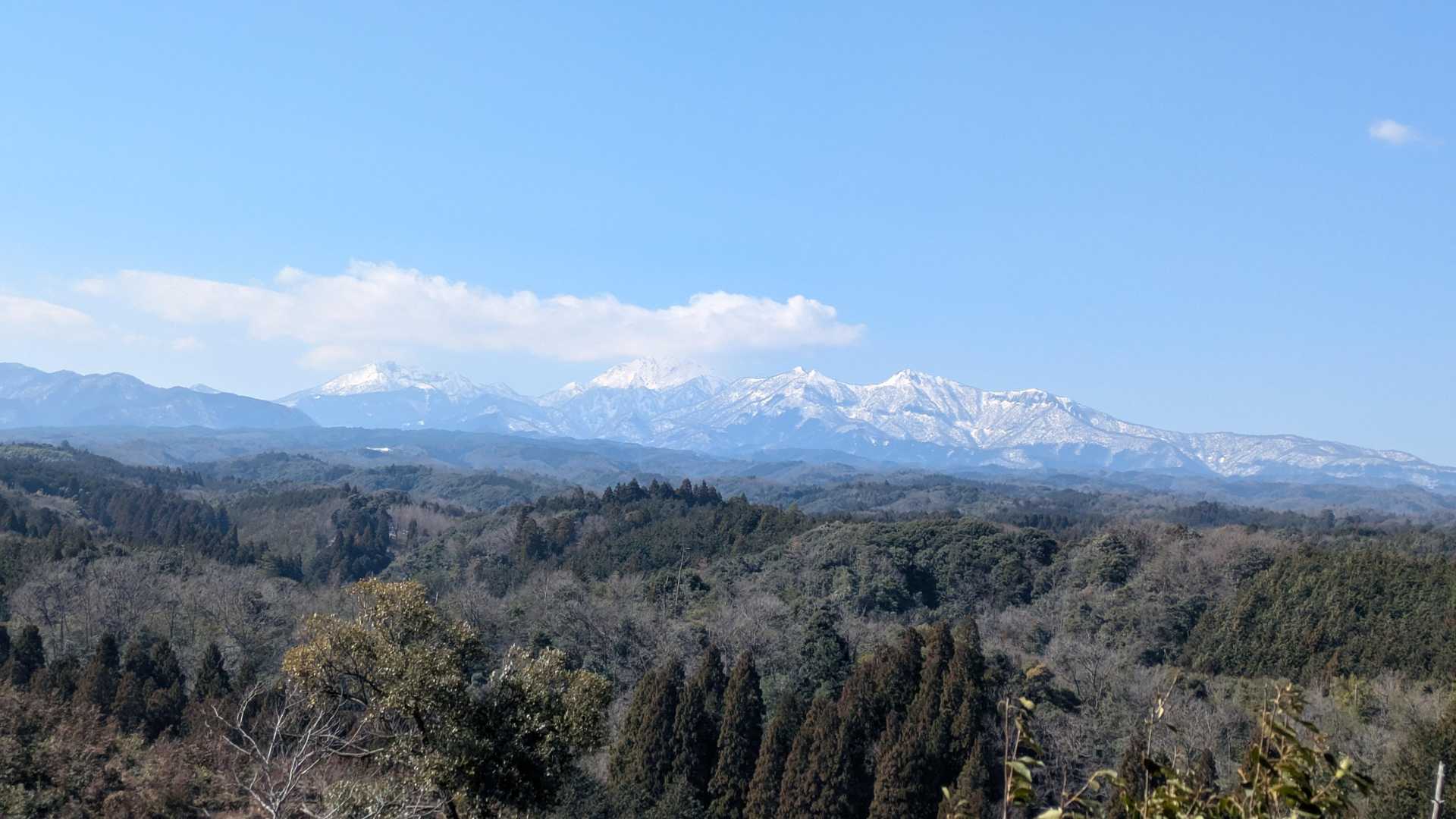 残雪期の大山。やはり雪山は見るにかぎりますね。