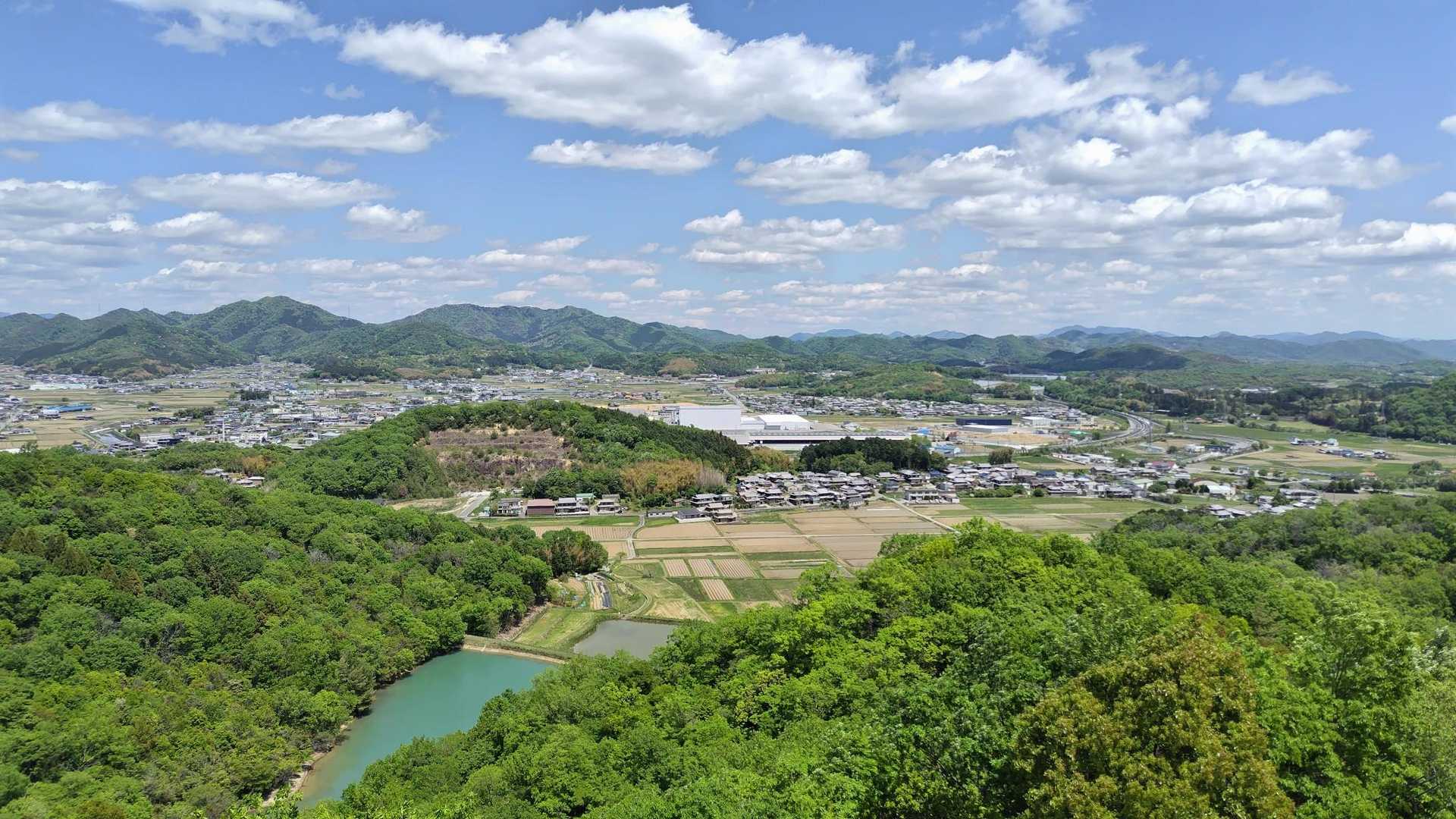 ふるさと兵庫100山の鎌倉山😀西脇方面ですね😀