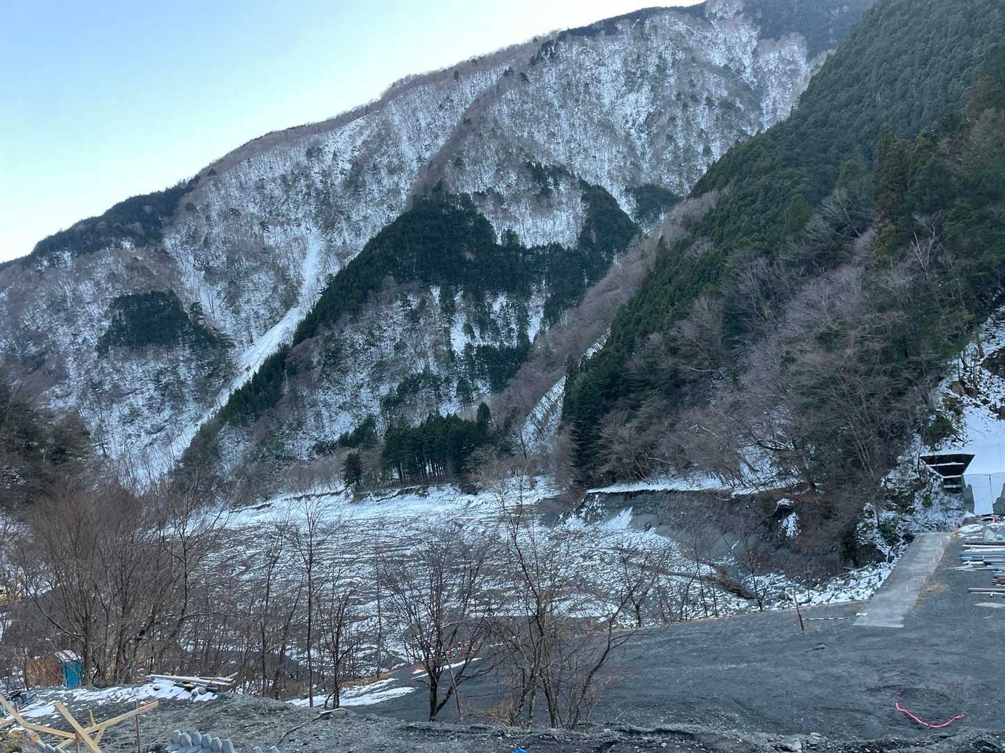 山伏登山口-蓬峠-山伏 往復コースの写真