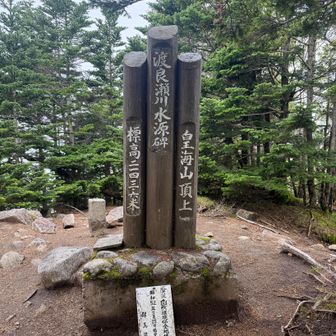 皇海山到着！鋸山から皇海山まで、写真を撮っていただいた名古屋から来られ方とご一緒に！
