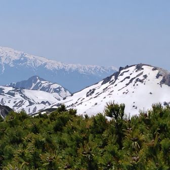 雨飾山と焼山