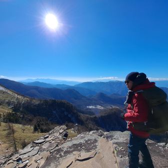 アルプスぐる〜っと、全部見えるよ