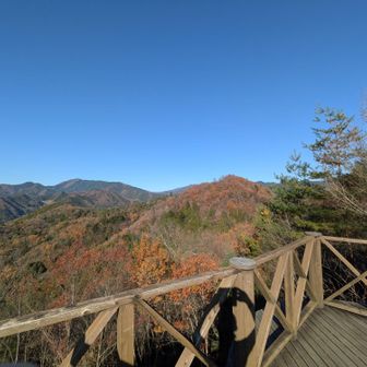 展望台からさらに北西方向で権現山まで。