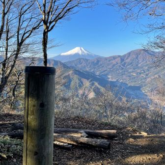山頂標識よ、こっちを向いておくれ🤣