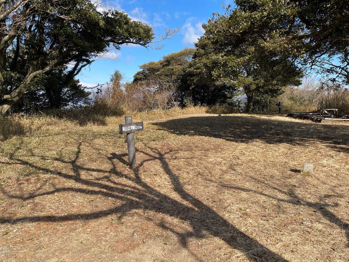 二川駅-二川自然歩道入口-東山-座談山-普門寺峠-神石山  縦走コースの写真