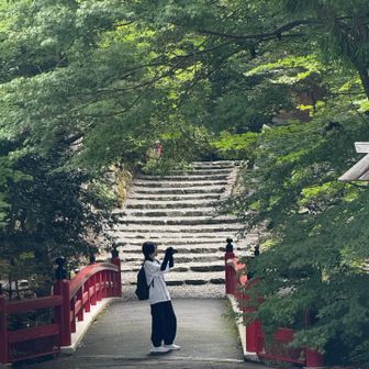 無事に下山できました
長かった🫩

葛川市民センターさんありがとうございました
日曜市でカラフルなプチトマトと
焚き火用の薪を買って帰りました🕺