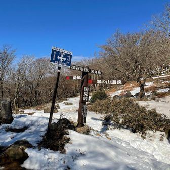 雪が結構残ってました