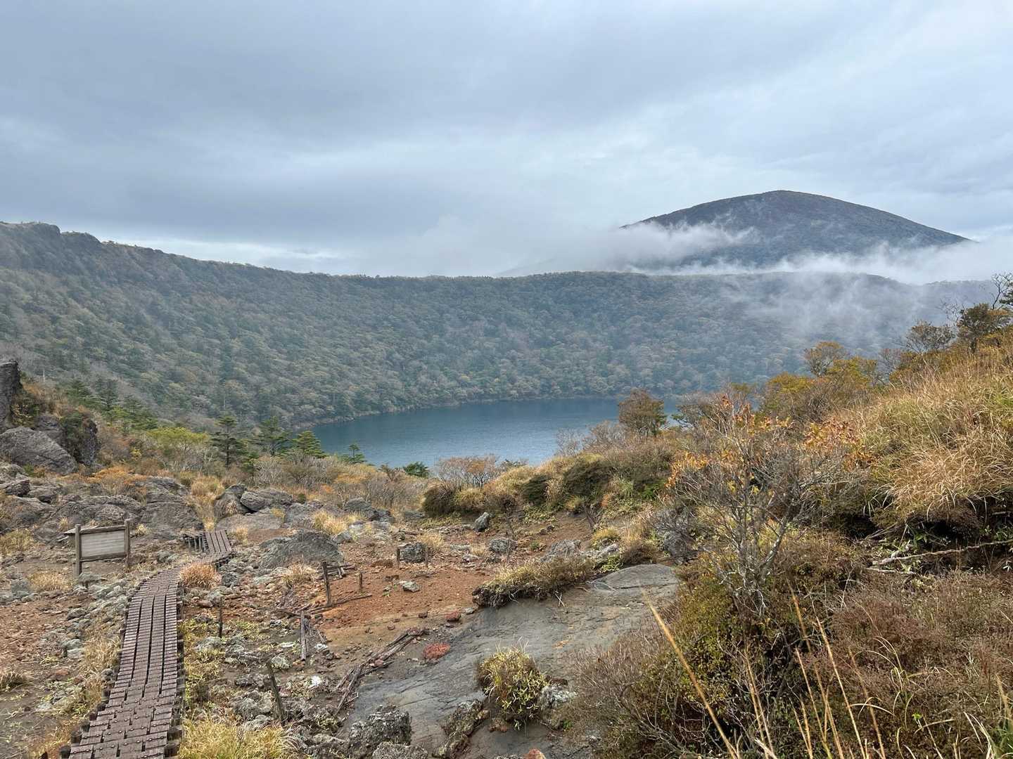 大浪池登山口-大浪池 往復コースの写真