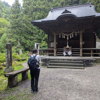 駒ヶ岳神社⛩️！
無事に下山と黒戸尾根日帰り甲斐駒ヶ岳を祈願？笑