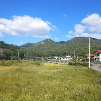 下山して、河平連山よく晴れてます