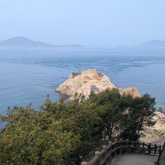 長崎の鼻
江戸時代に砲台が置かれていたらしい