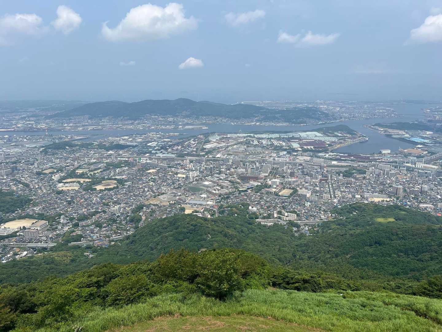皿倉山山頂から
