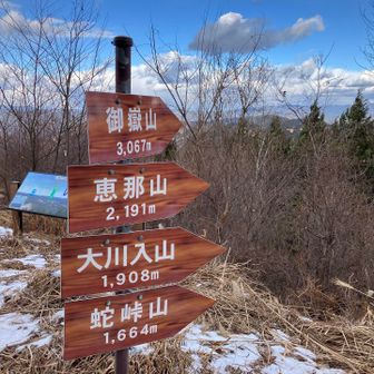 近々、恵那山も行きたいね～