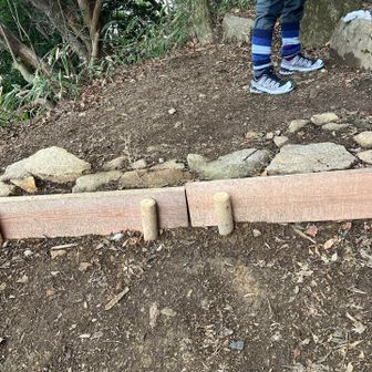 「摩耶山再生の会」の皆様、改修ありがとうございます😊　