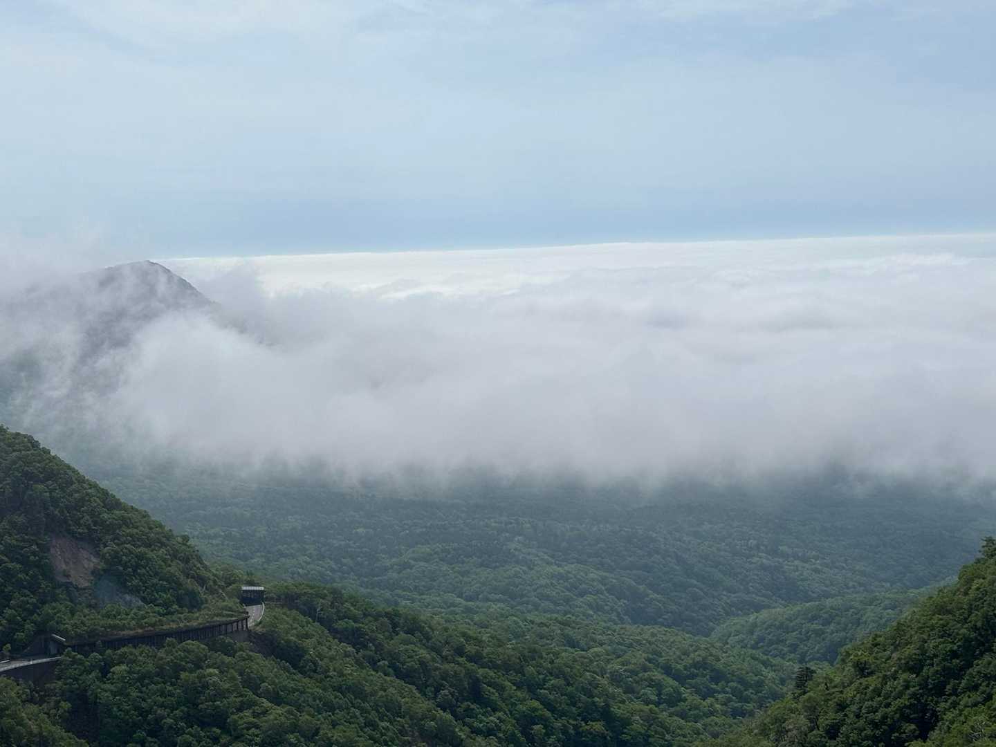 オロフレ峠-化物山 往復コースの写真
