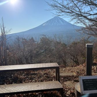 紅葉台
正面に富士山🗻